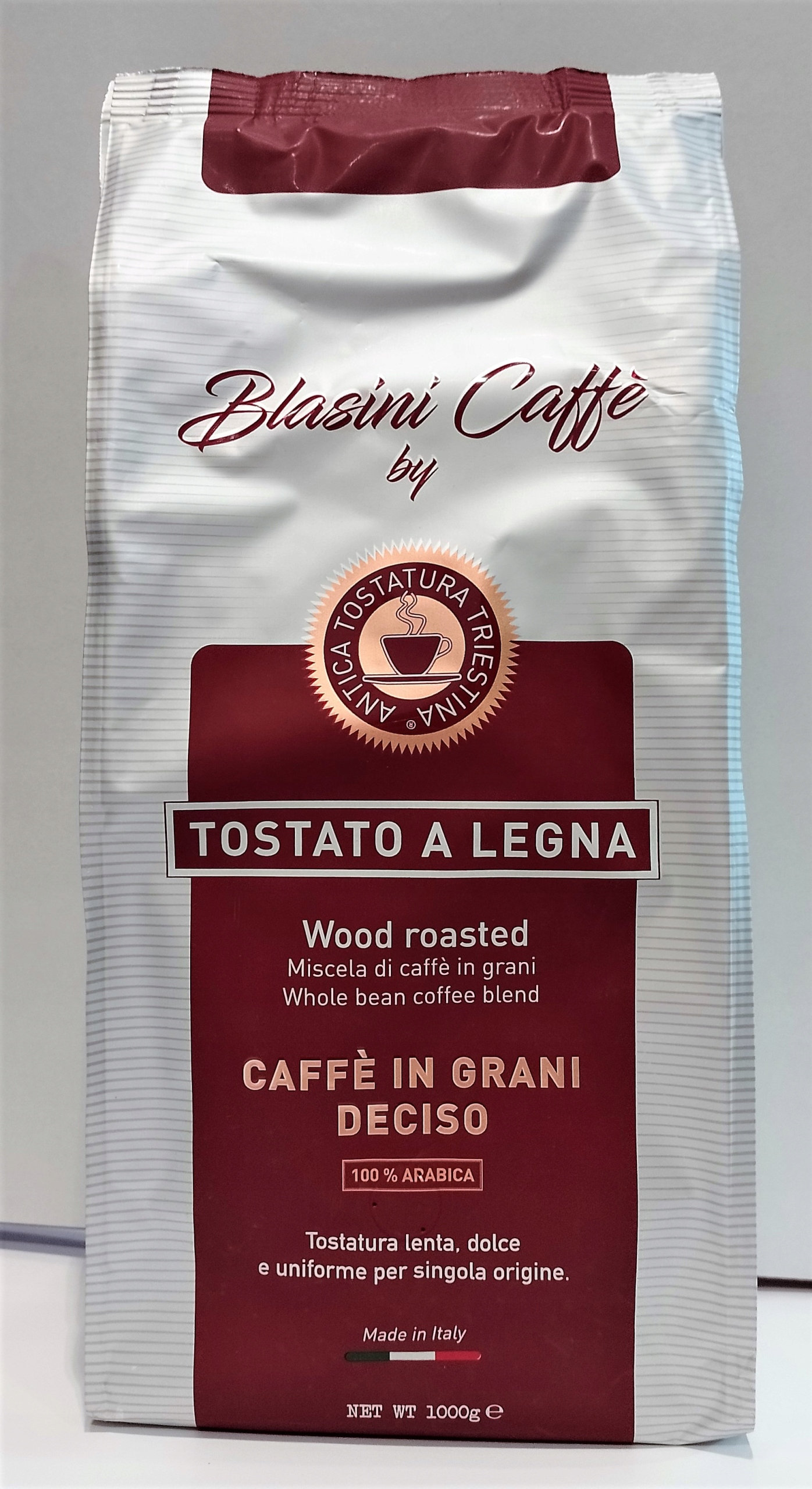 Levně Káva zrnková Arabica Antica Tostatura Triestina blasini 1000 g