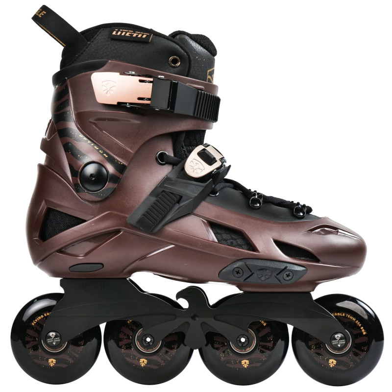 Rolki Flying Eagle F7 Optimum Dual Density brązowe