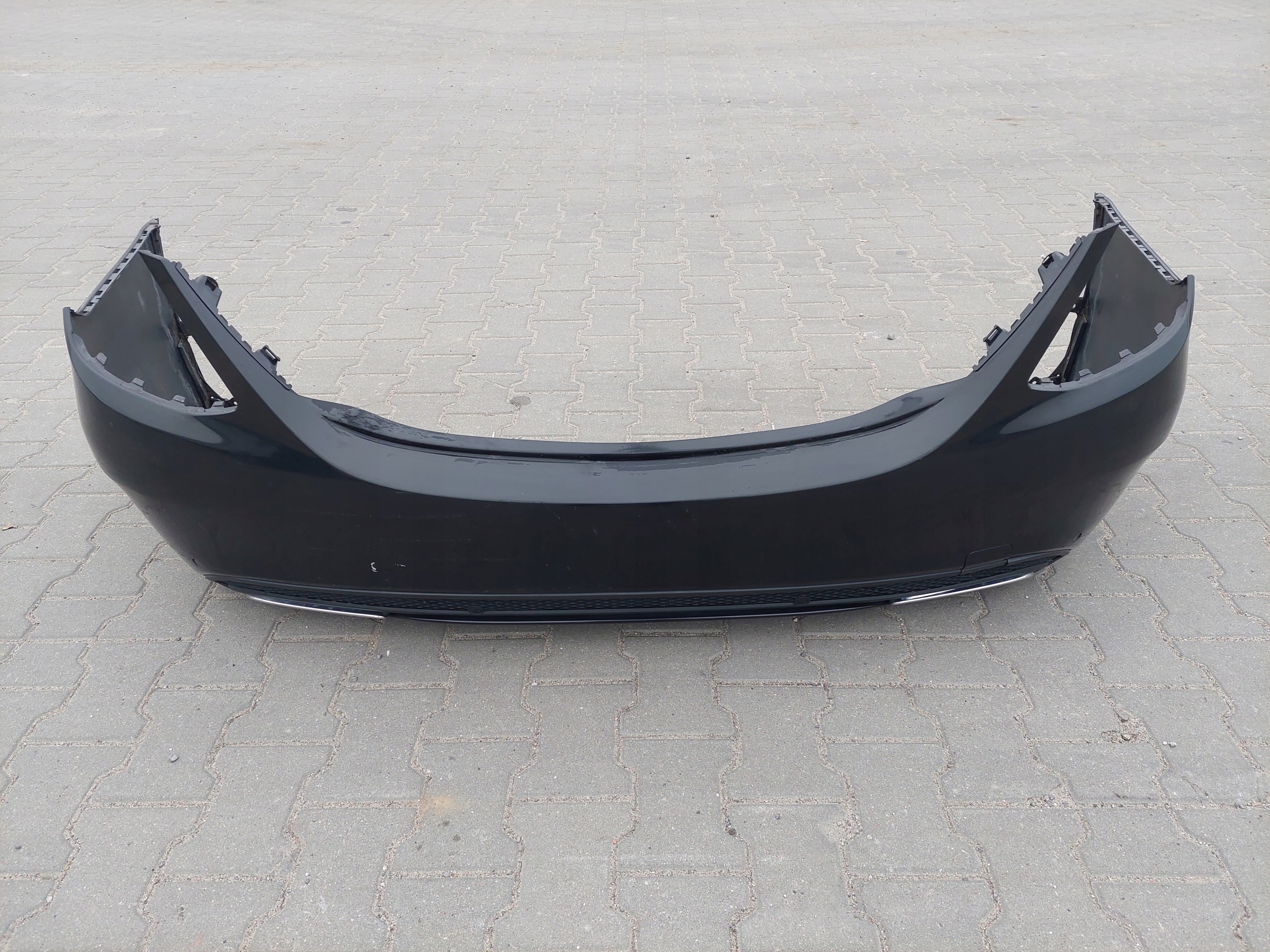 bumper rear part rear PDC complete MERCEDES C sedan W205 AMG