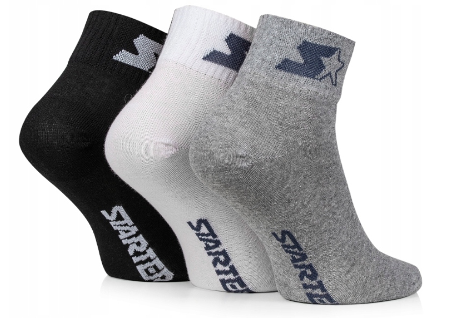 

Skarpetki Starter krótkie r. 39-42 3 pary bawełna