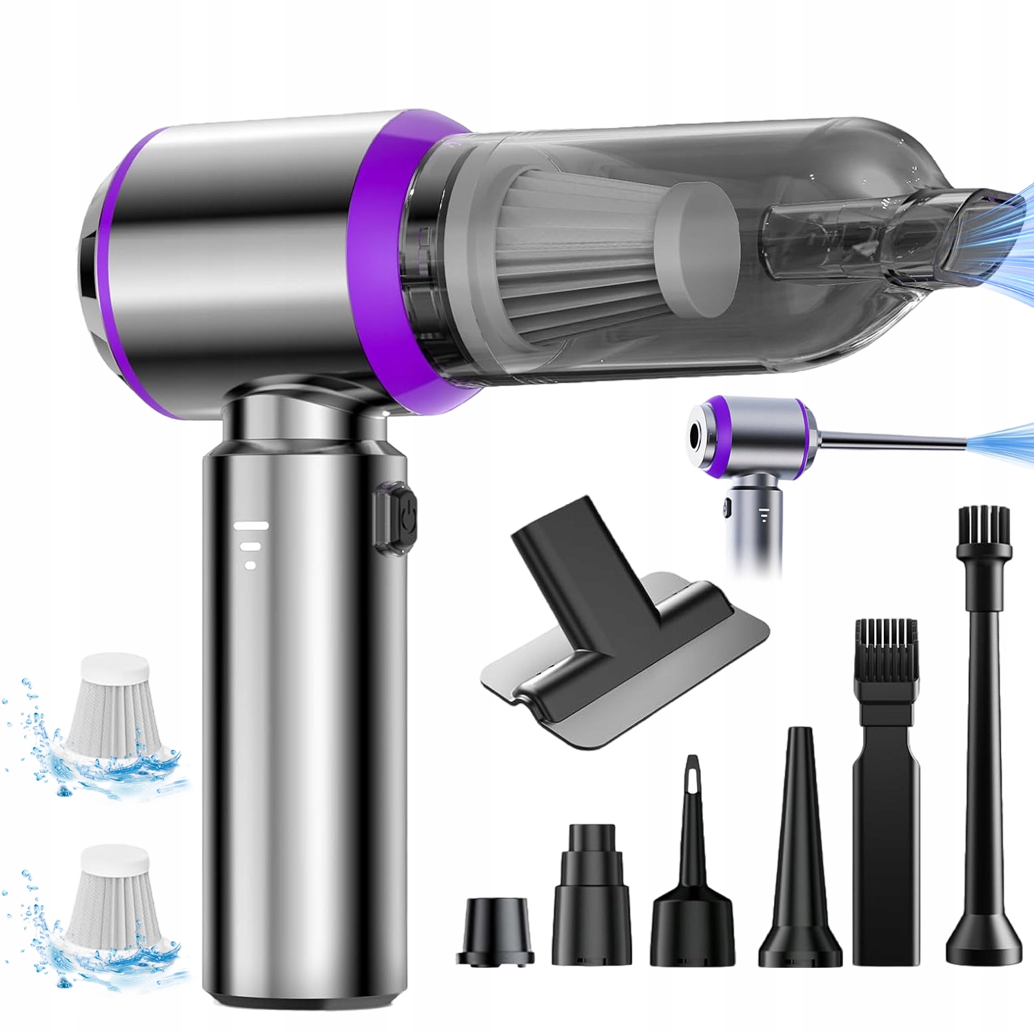 Silný Vysavač 16000PA S Funkcí Sušičky A Čerpadlem