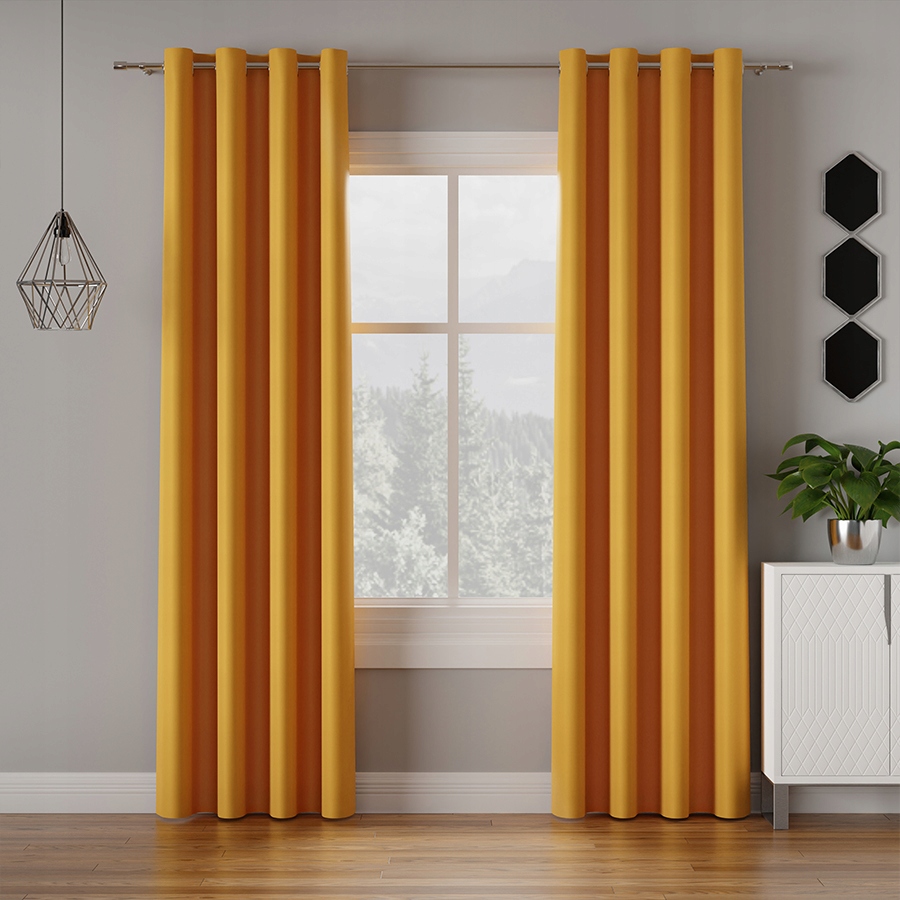 MATOWE GOTOWE ZASŁONY 140x250cm PRZELOTKI blackout Szerokość produktu 140 cm