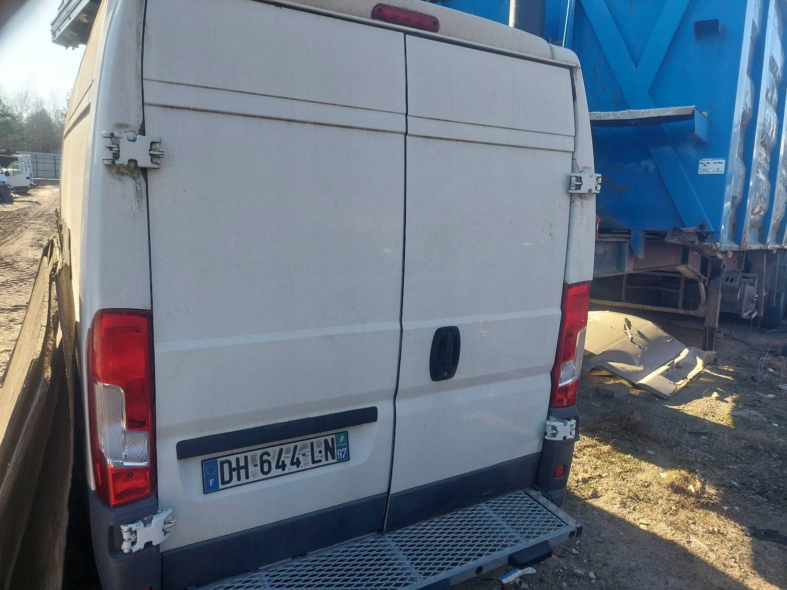 DRZWI KOMPLETNE LEWY TYŁ FIAT DUCATO III BOXER JUMPER za 2800.00PLN z ...