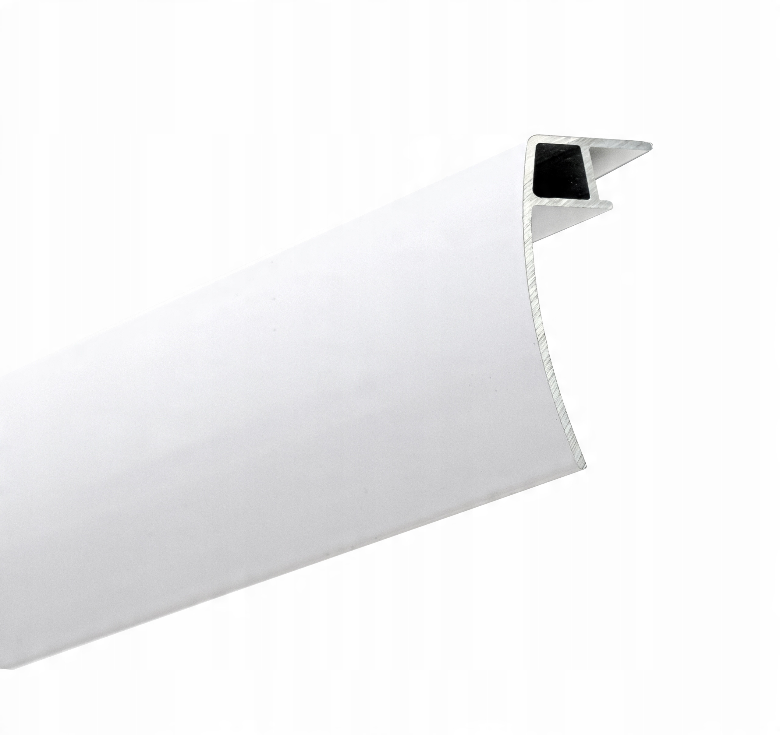 

Osłona szyny aluminium 250 cm biała