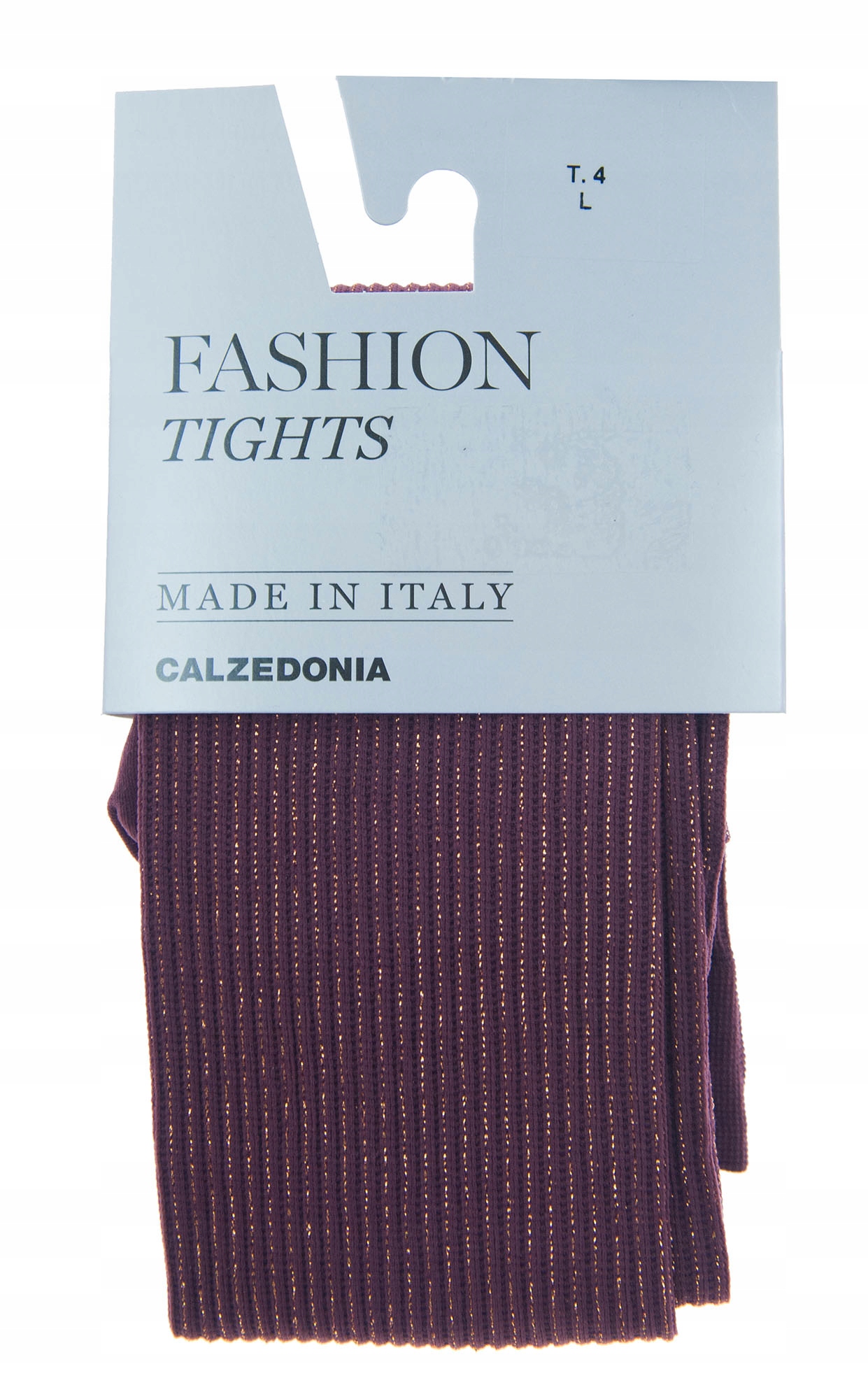 

Calzedonia rajstopy bordowe miedziana nitka 4 L