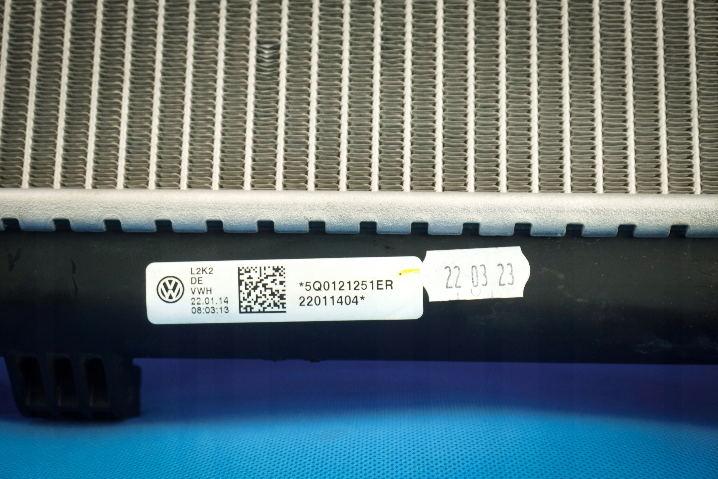 water cooler Audi A3 8V Q2 Golf VII 5Q0121251ER
