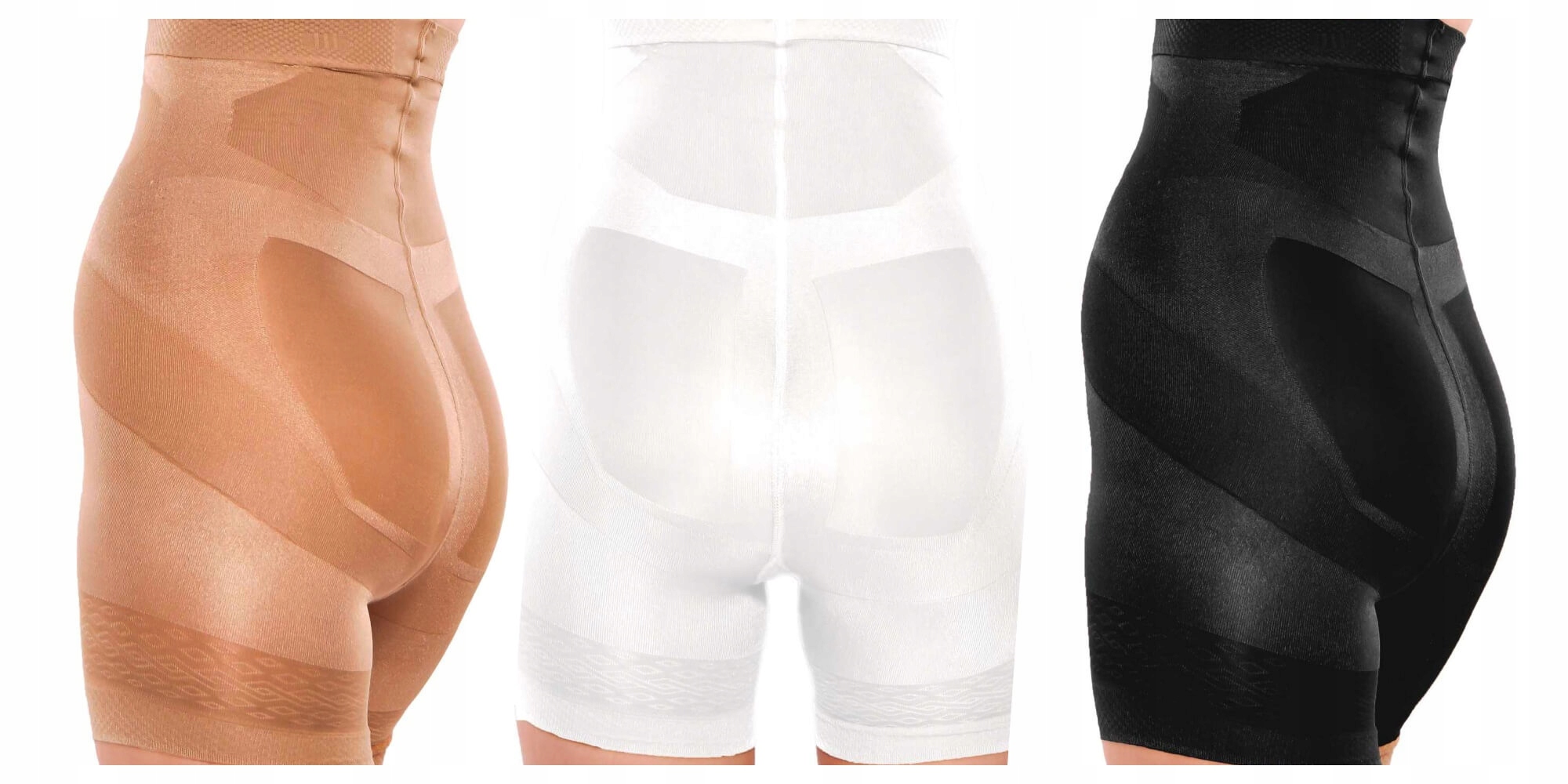 Szorty Push Up Modelujace 140 Den Czarny L/4 Kolor czarny