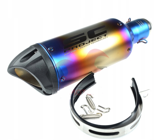 11670 - ГЛУШНИК ВИХЛОПНОЇ НАКОНЕЧНИК SC PROJECT РЕПЛІКА ОВАЛЬНИЙ