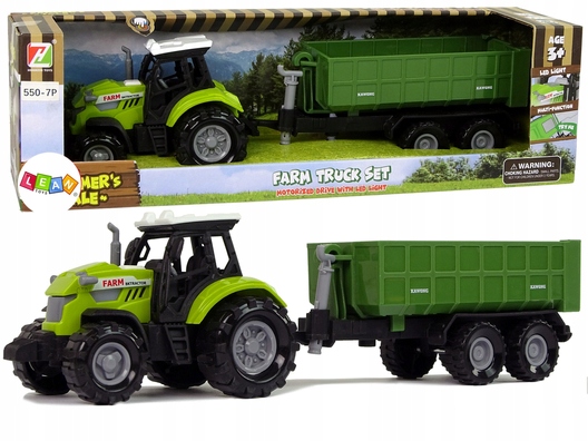 

Traktor Odpinana Przyczepka Farma Dźwięk Zielony