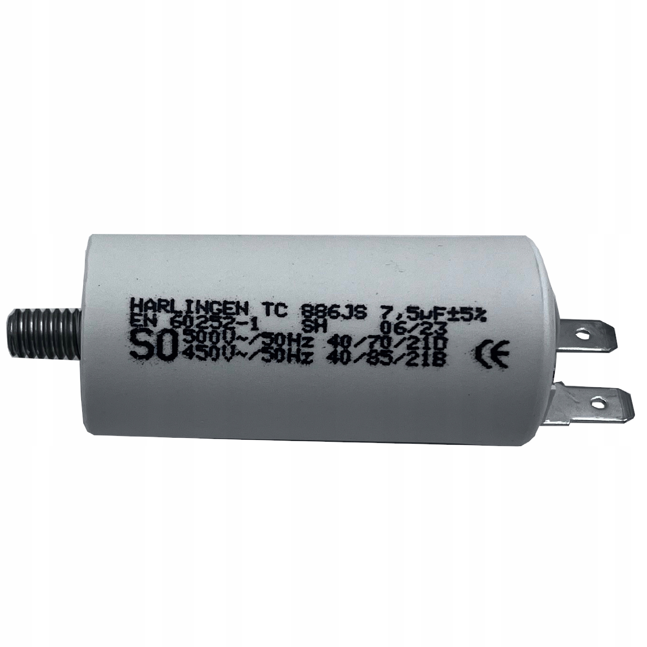 kondensator rozruchowy Tc silnikowy 7,5 uF 450V 7,5uF/450V