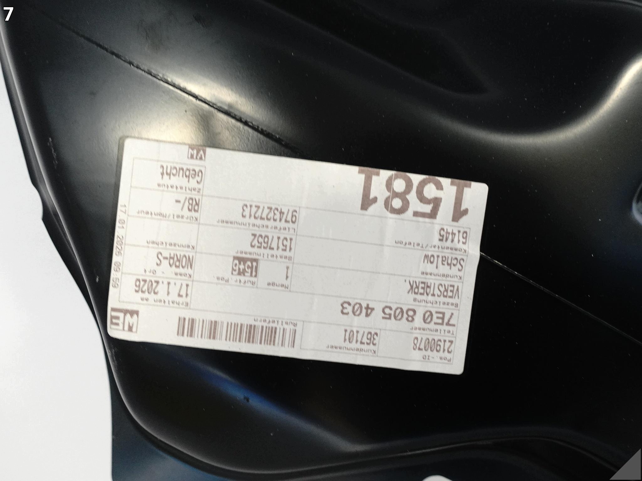 VW T6 T5 7E1 7E0 12-24 threshold pillar pillar side FARTUCH left front