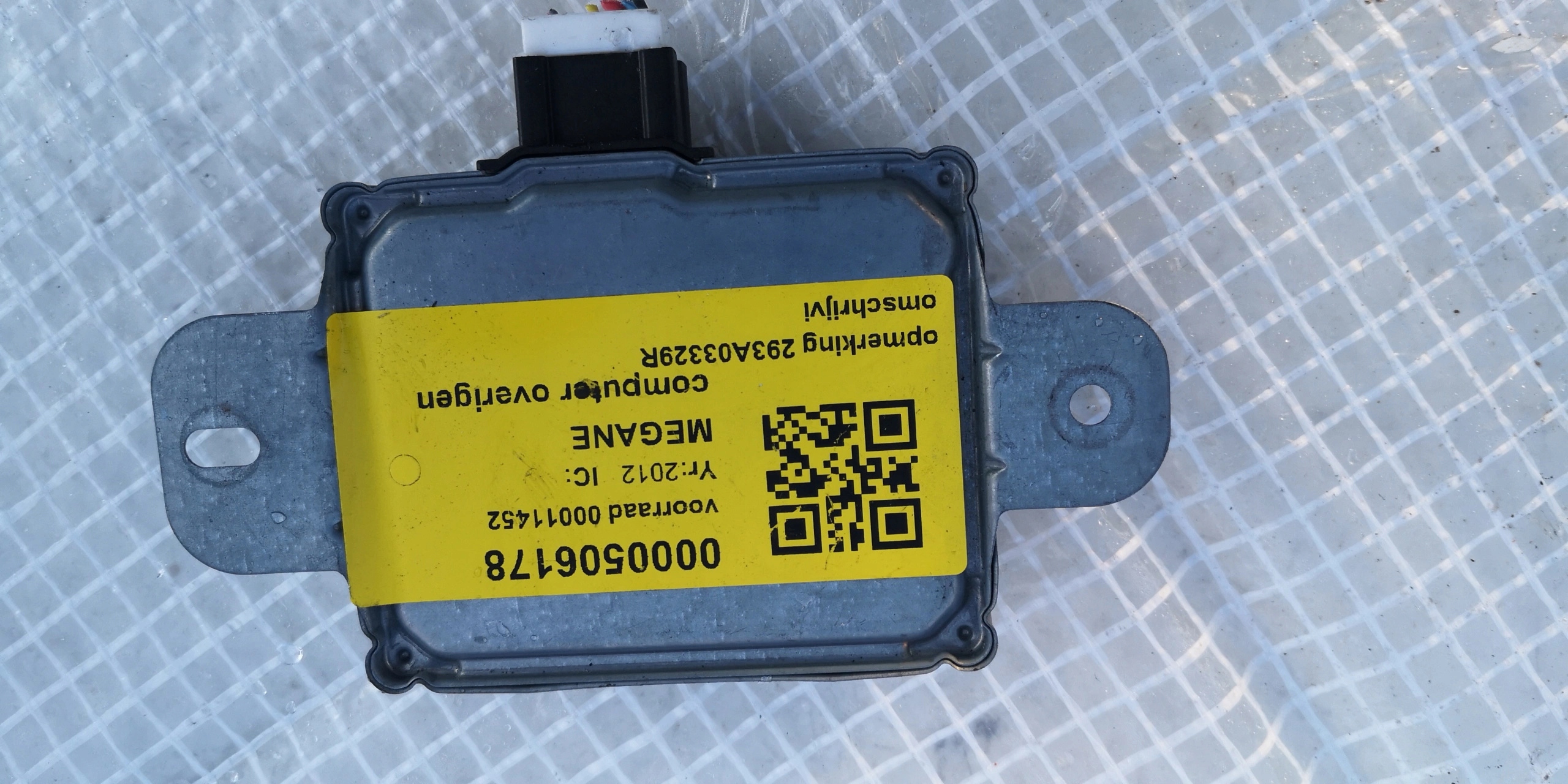 RENAULT voltage module 293A03329R--D 5WK50279D