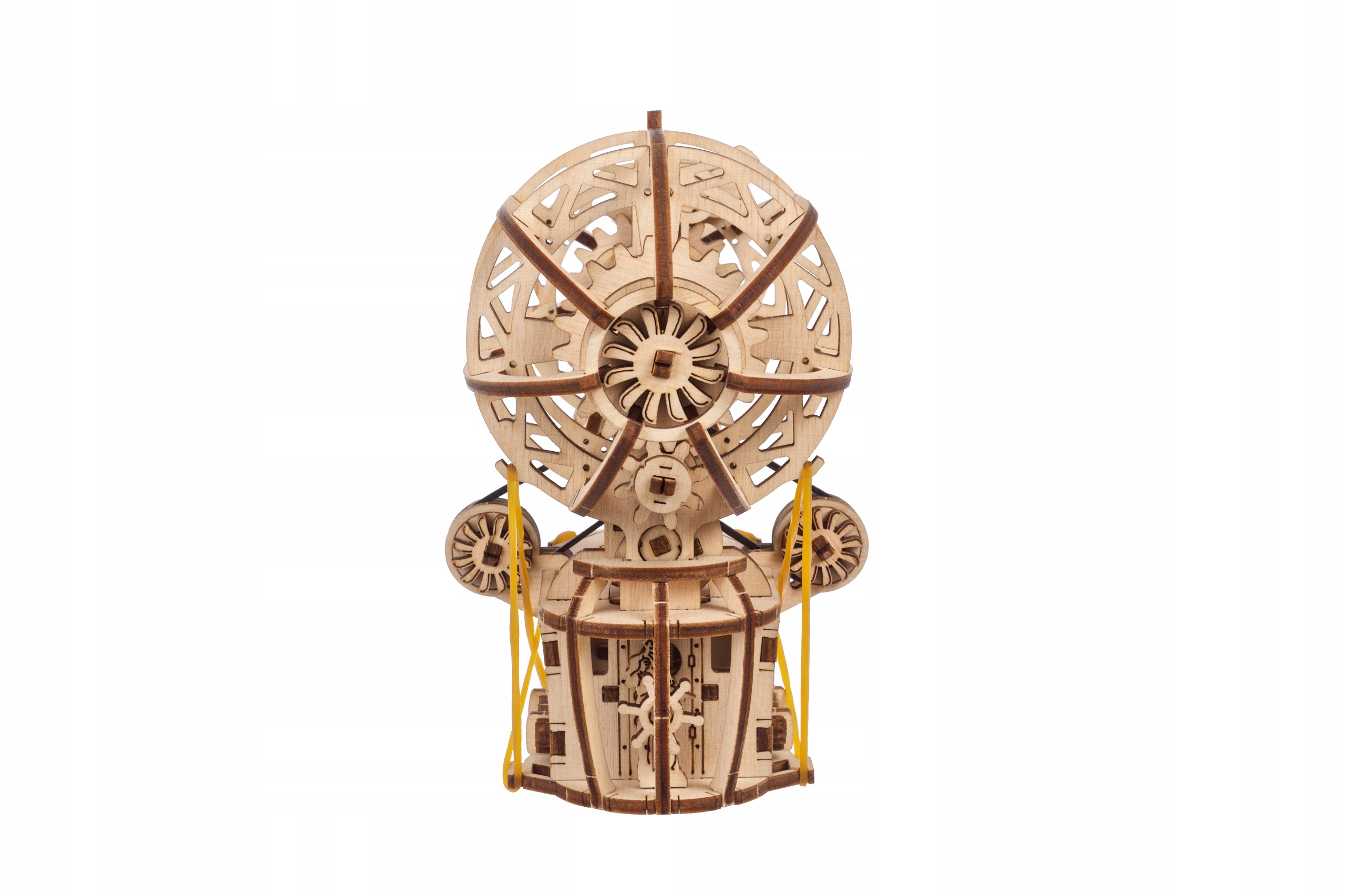 Sterowiec Steampunkowy UGEARS DREWNIANY MECHANICZNY MODEL 3D DO SKŁADANIA Materiał drewno guma