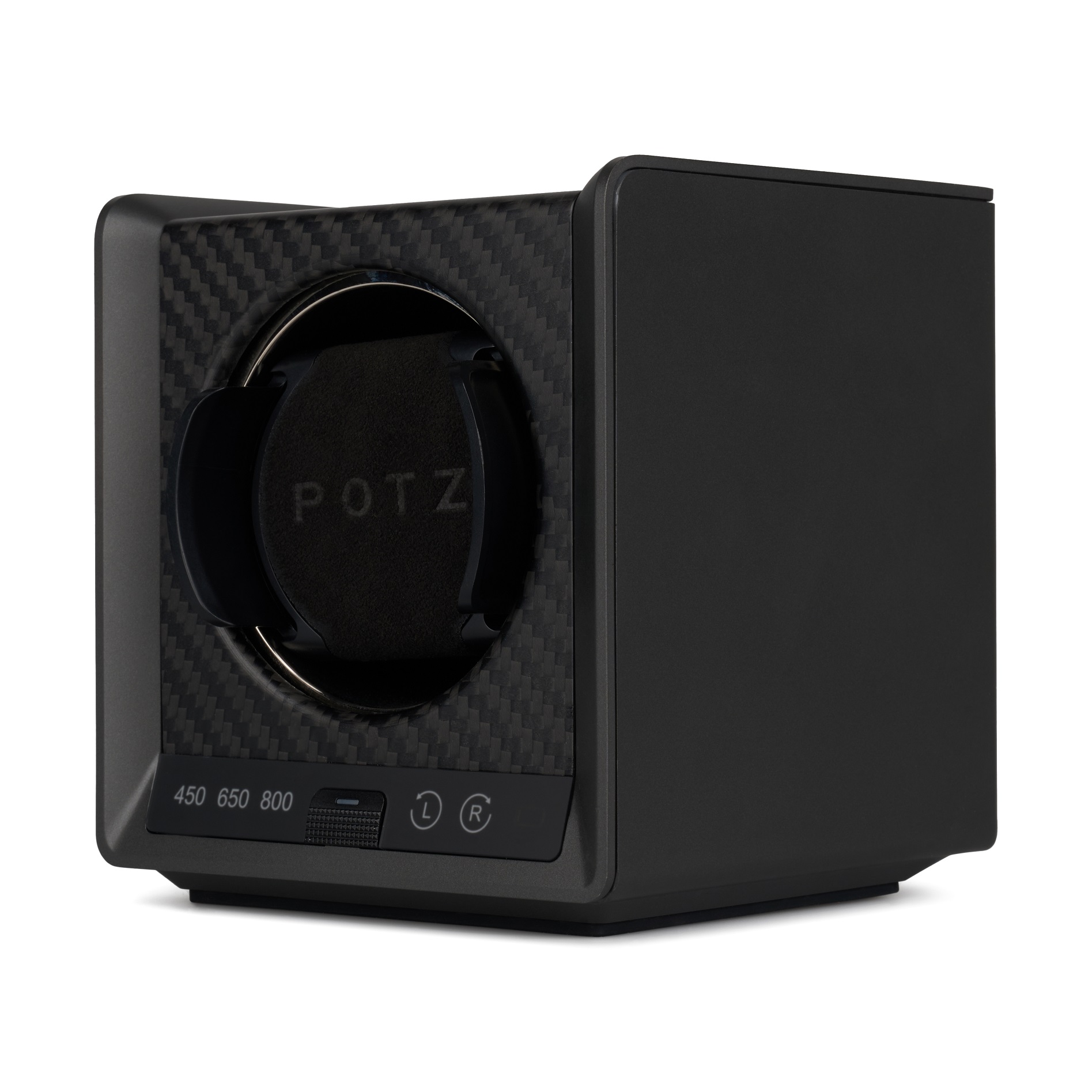 Automatický rotomat Potz Impact pro prémiové hodinky s 3 rychlostmi CarbonBlack