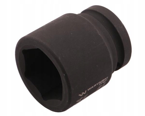 Nasadka udarowa sześciokątna 3/4". 37 mm. CrMo. Din 3129. Waryński