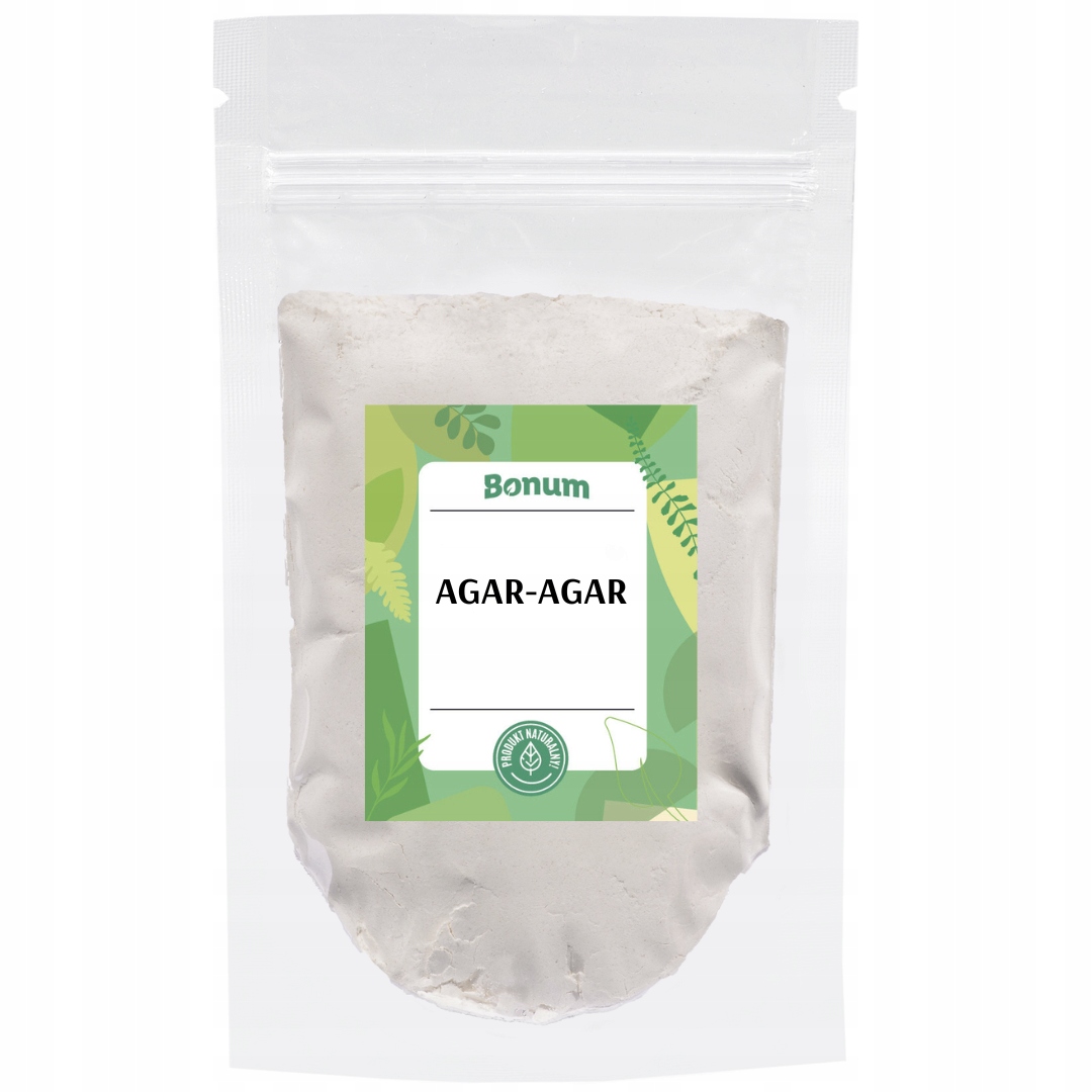 Agar Přírodní želírující látka Guma zahušťovadlo Domácí Želé Bonbony 1 kg Bonum