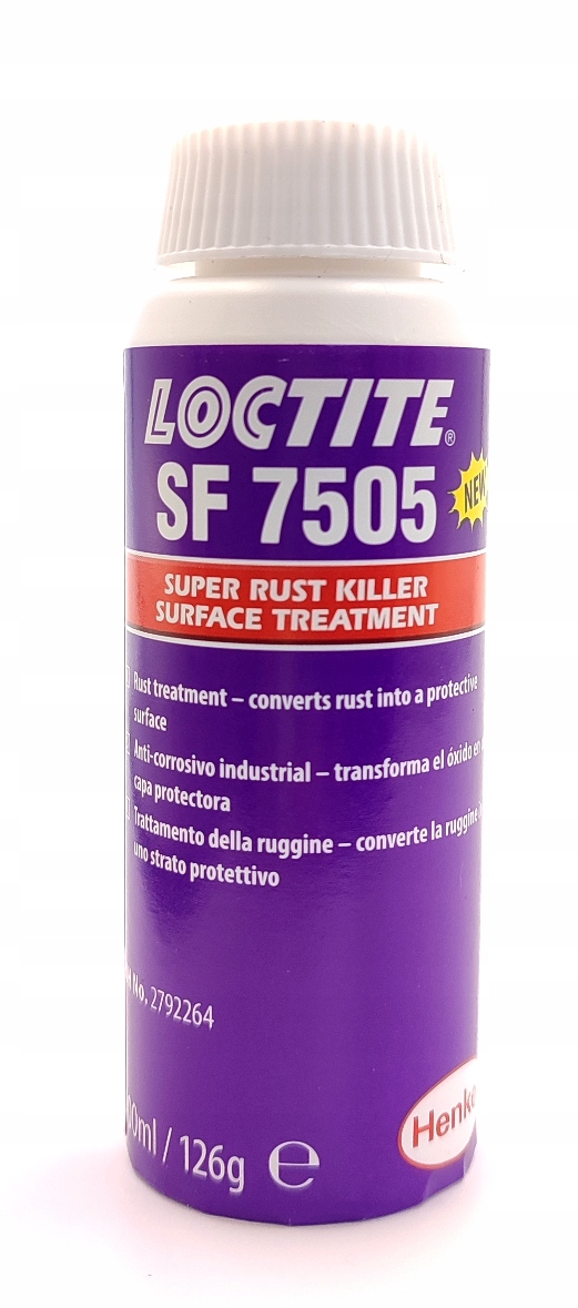 

Loctite Sf 7505 100 ml Odrdzewiacz (rostkiller)