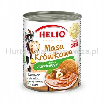 Levně Helio Tekutý Karamel s příchutí ořechu 400 g