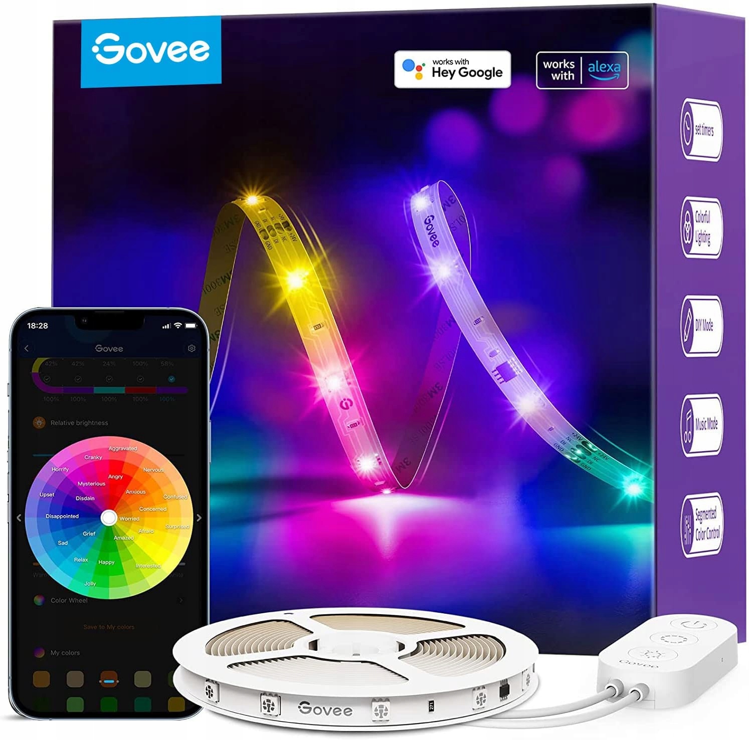 Led pásek Govee H618A