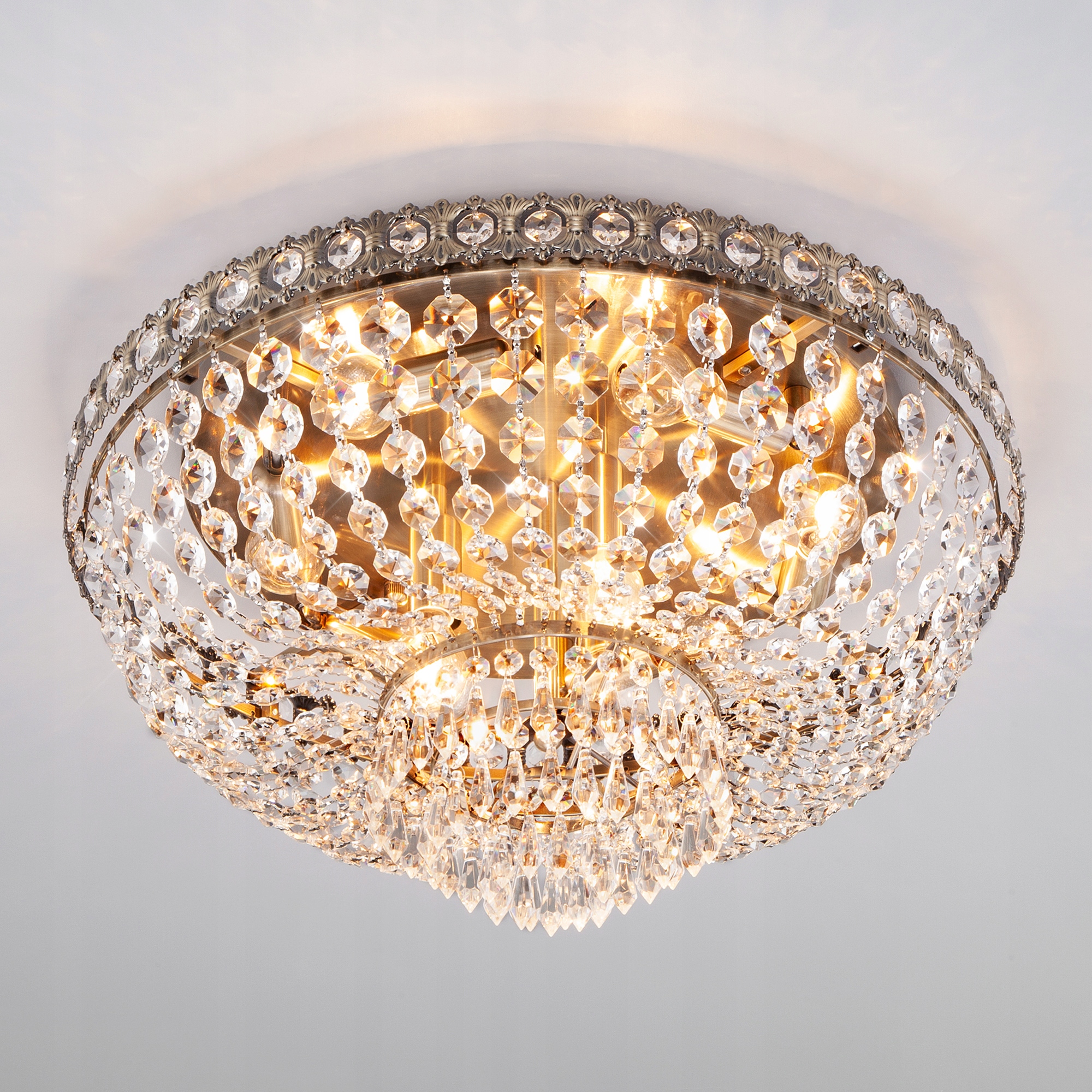 PLAFON KRYSZTAŁOWY CASABLANCA 9 AB