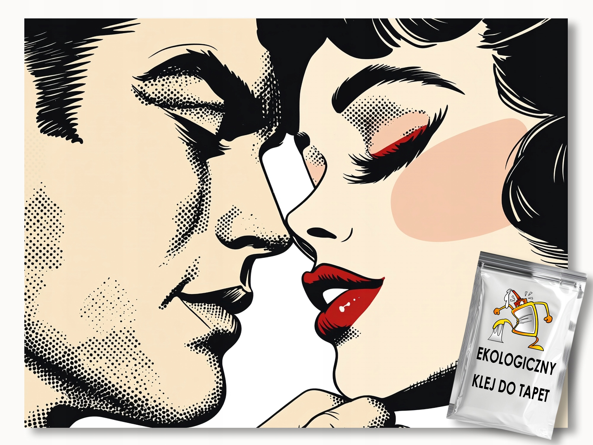 Fototapeta Flizelina Grafika Kresba Komiks Pop Art Para 400x250 155g
