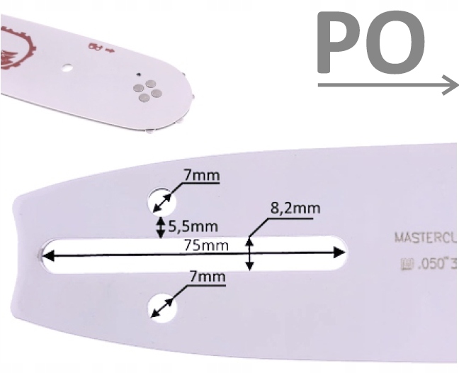 

Prowadnica Piły Dolmar Makita Shindaiwa 12'' 30cm