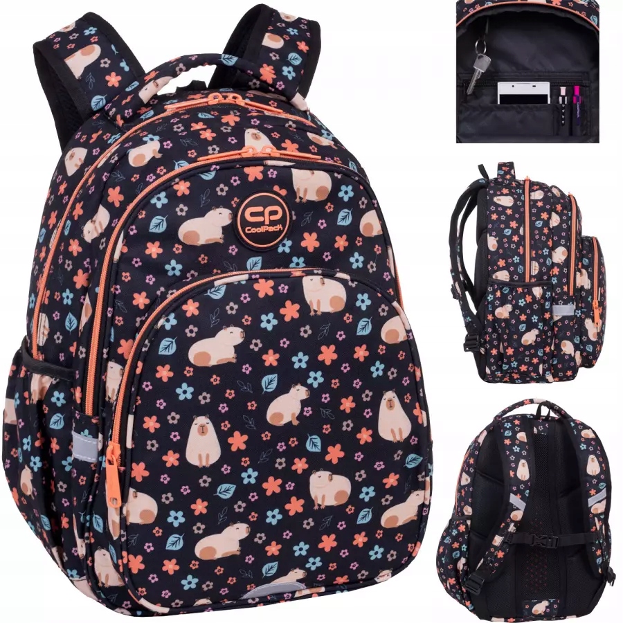 Plecak młodzieżowy. CoolPack Base Plus Capybara