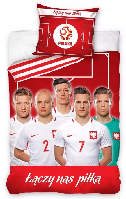 Pościel Kibica Piłki Nożnej 160X200 Reprezentacja Polski The Best Off