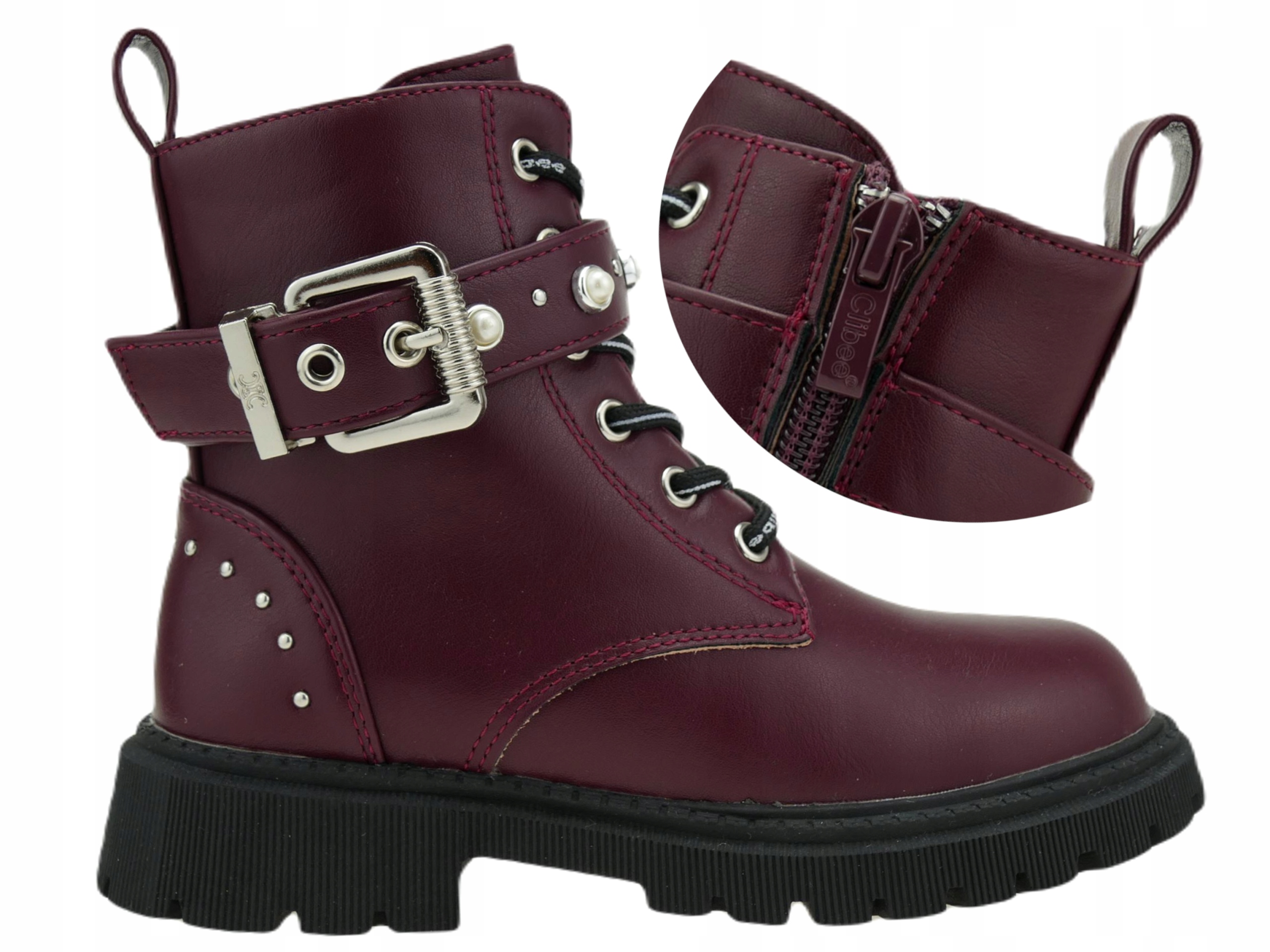 BUTY ZIMOWE DZIEWCZĘCE OCIEPLANE ŚNIEGOWCE 31