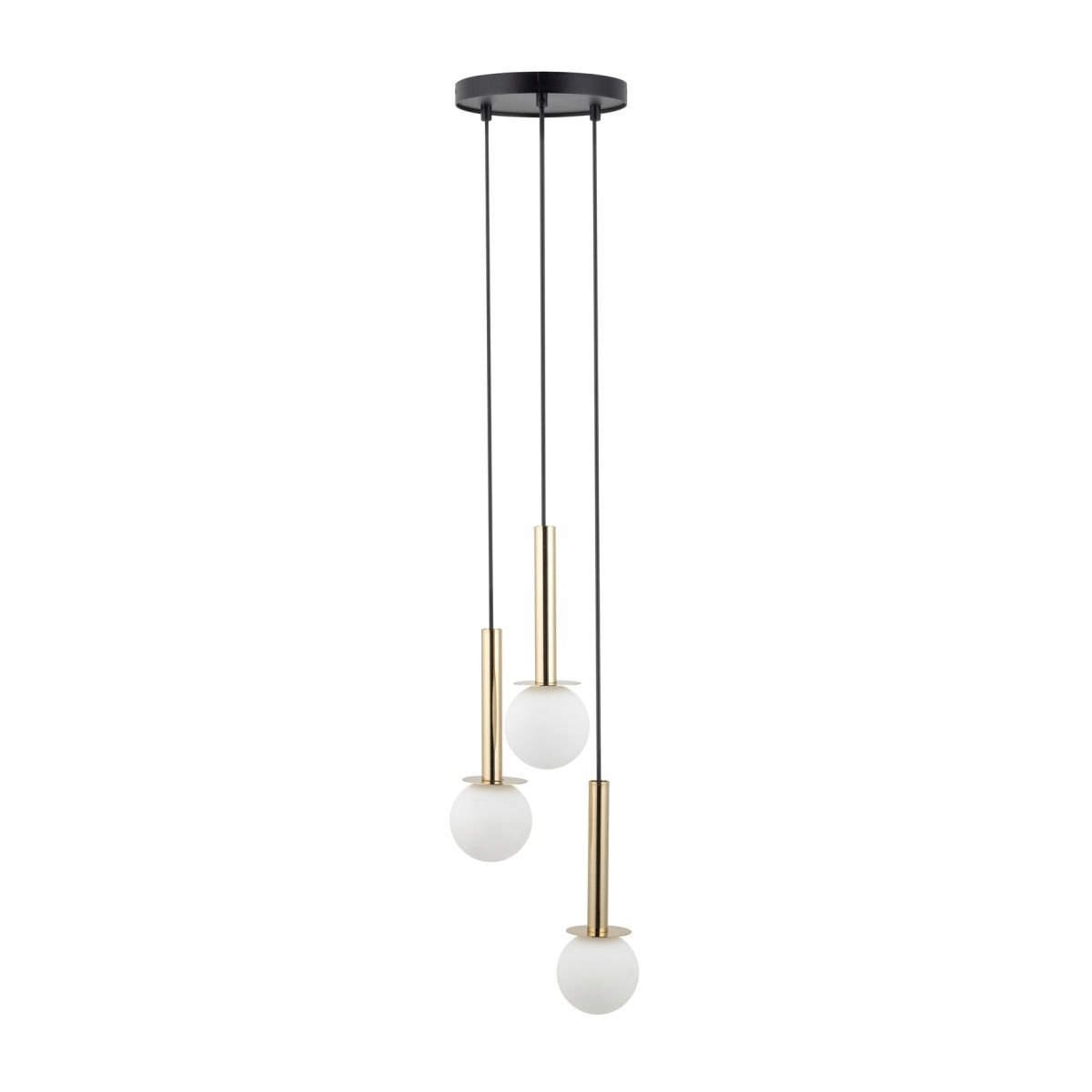 Závěsná lampa trojitá mléčné skleněné koule Daisy 3 40770 Sigma Lighting