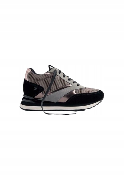 Gioseppo Černé Sportovní Boty S Textilním Materiálem A Třpytkami 40 6AC