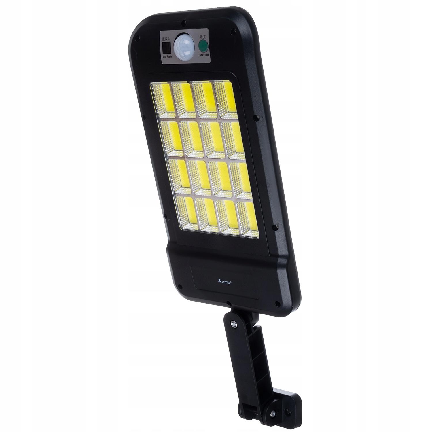 Solární lampa Twilight Motion Sensor Dálkové ovládání 240COB Světelný tok 800 lm