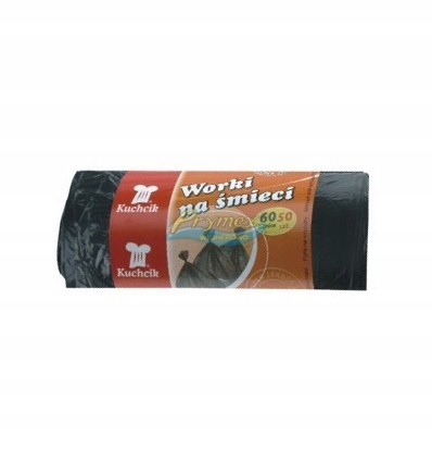 

Kuchcik Worki na Śmieci Hdpe 60 L Czarne 50 szt
