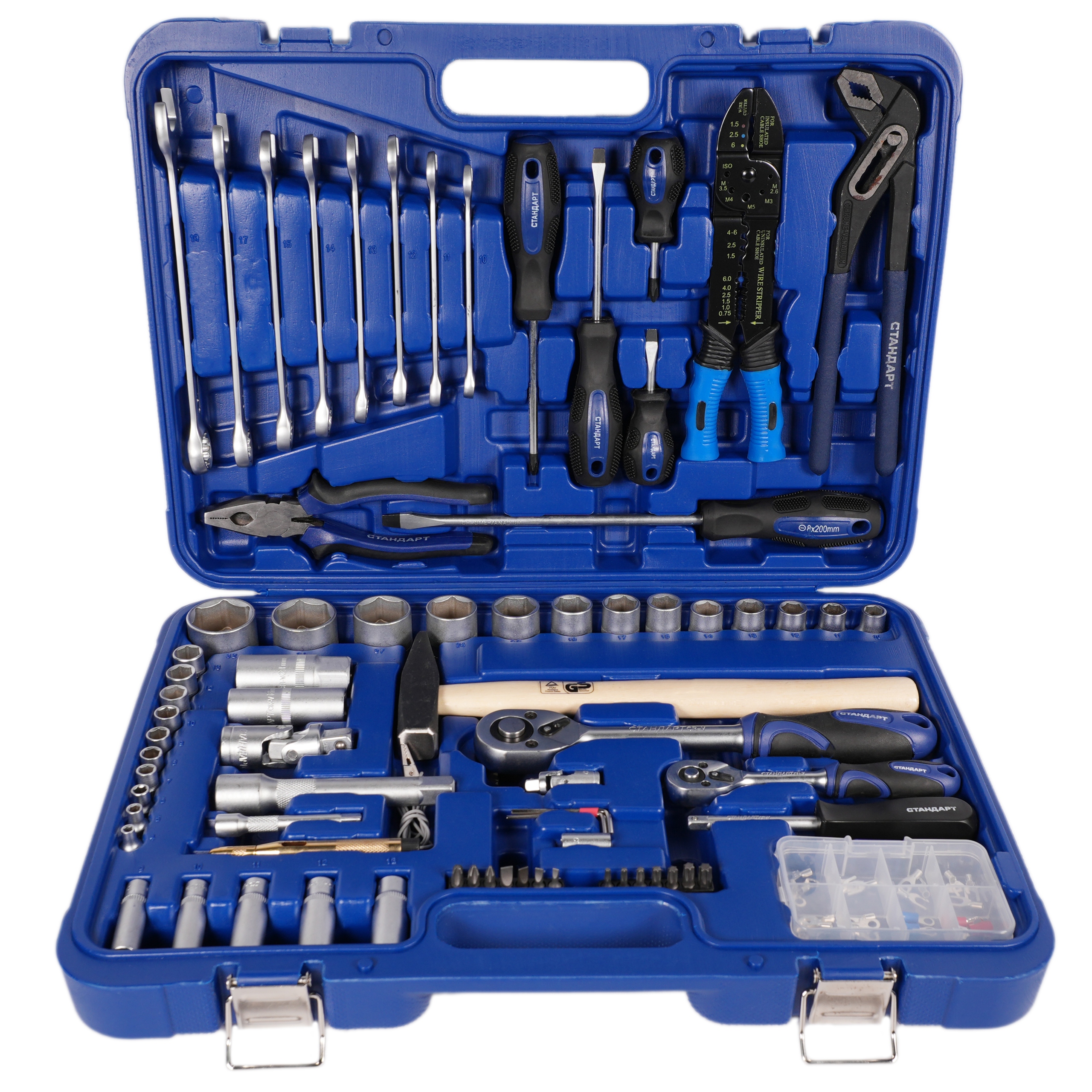 Sada Náradia Kľúčov 99 Ks 1/4" 1/2" Tester Kliešte