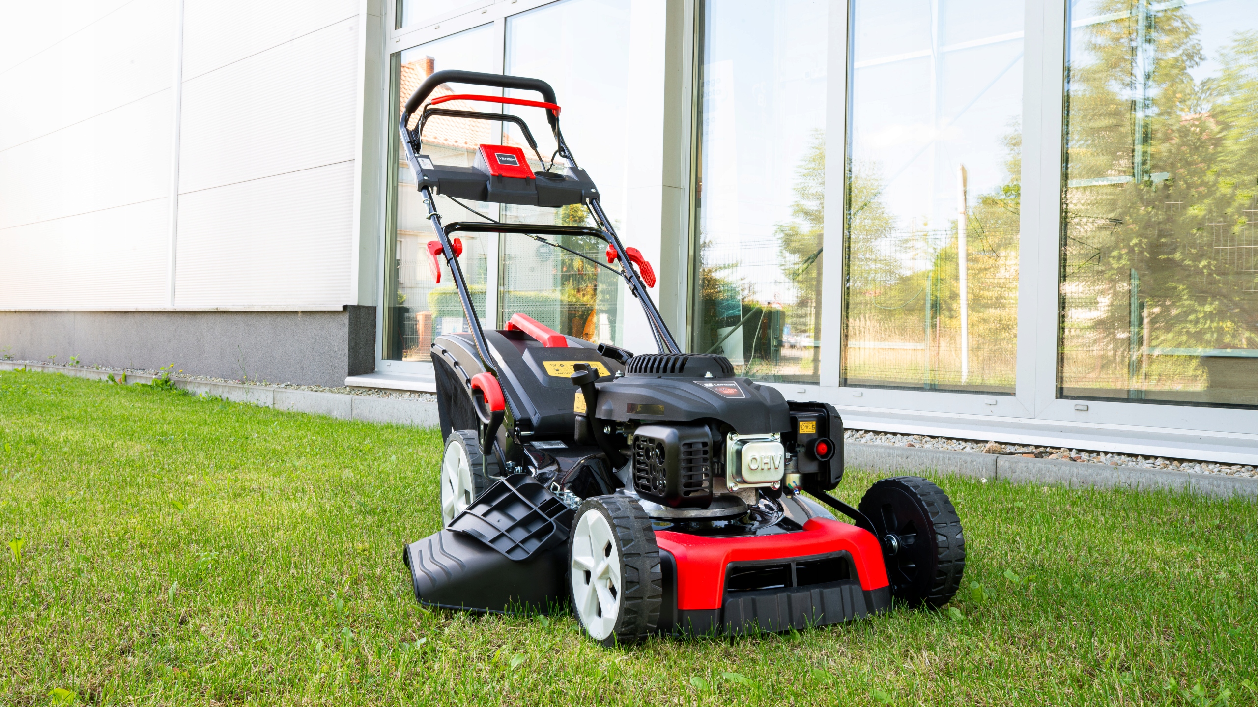 MOCNA KOSIARKA SPALINOWA Z NAPĘDEM 53CM SILNIK LONCIN 196CC NOWY MODEL 9W1 Europejski standard emisji spalin EURO 5