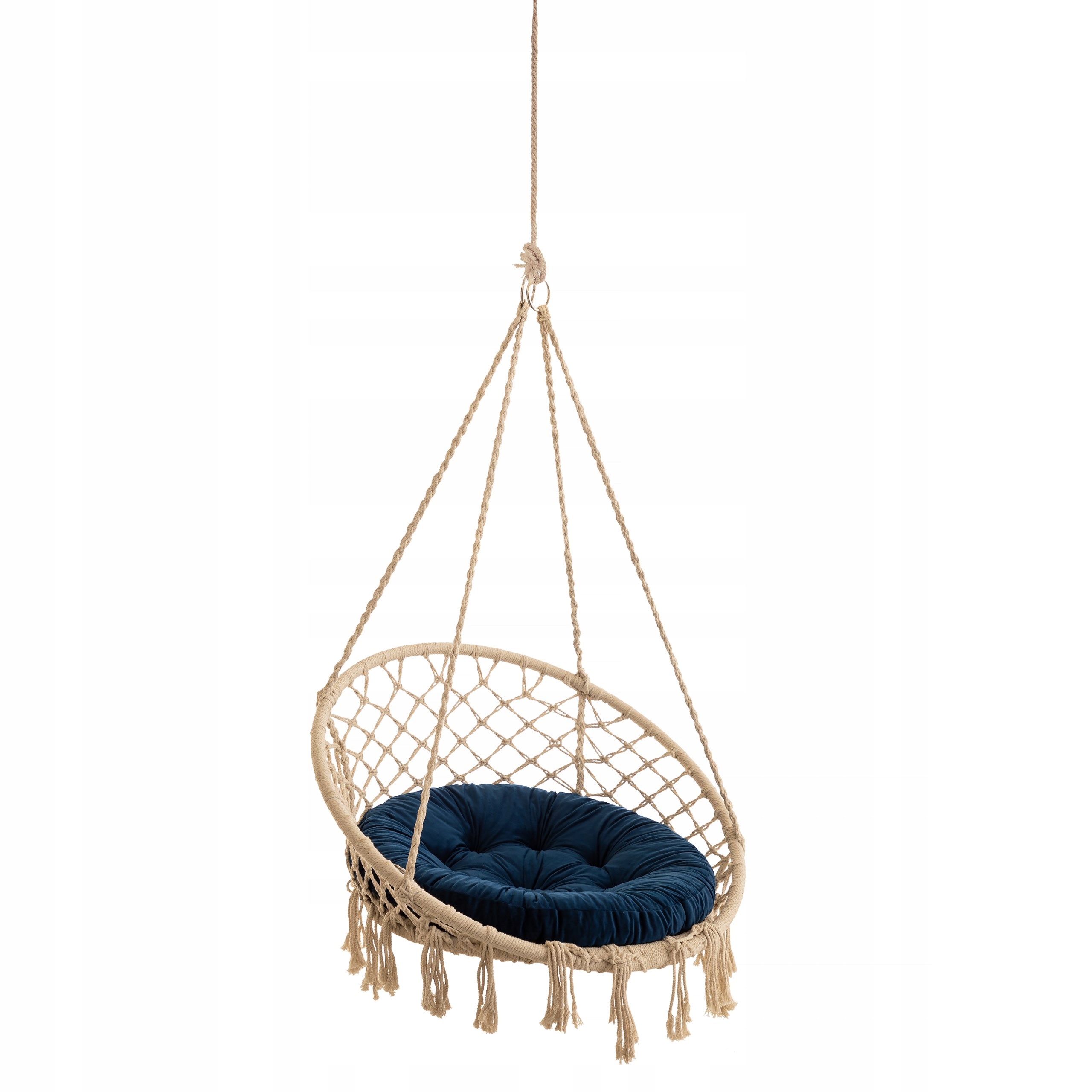 Polštář na houpačku čapí hnízdo boho 65 cm