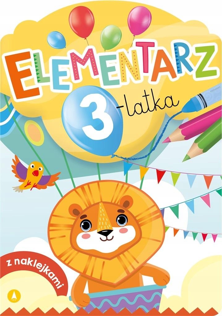 

Elementarz 3-latka z naklejkami
