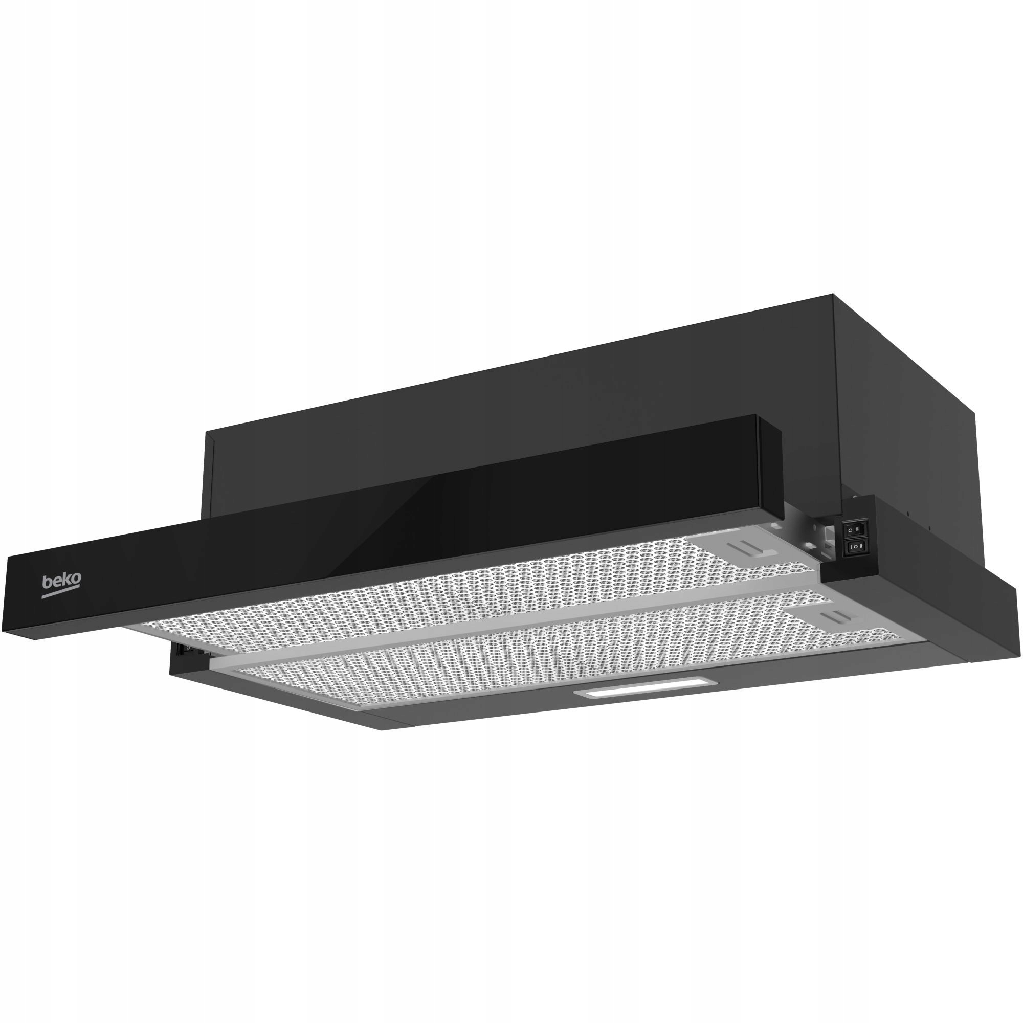 Teleskopická digestoř Beko HNT63322BH 60 cm 320 m³/h 62 dB Led černá