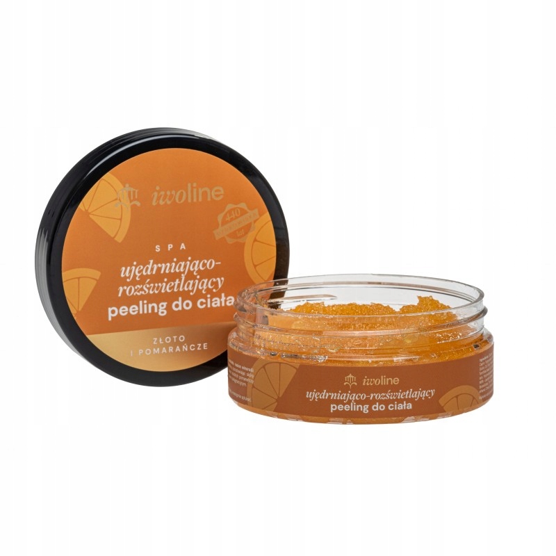 Peeling do ciała ZŁOTO I POMARAŃCZE 200 ml Iwoline Marka inna marka