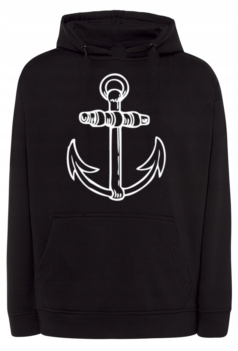 Pánská mikina s námořnickým potiskem Kotvice, velikost M