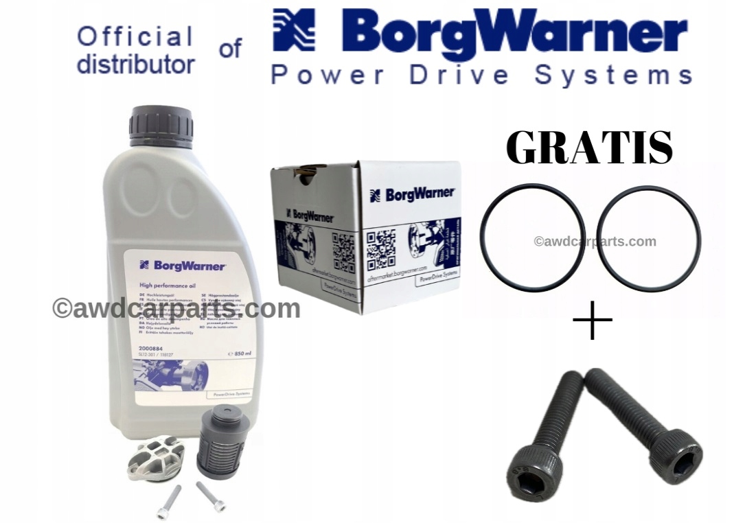 OLEJ + FILTR HALDEX 4 generacja Land Range Rover