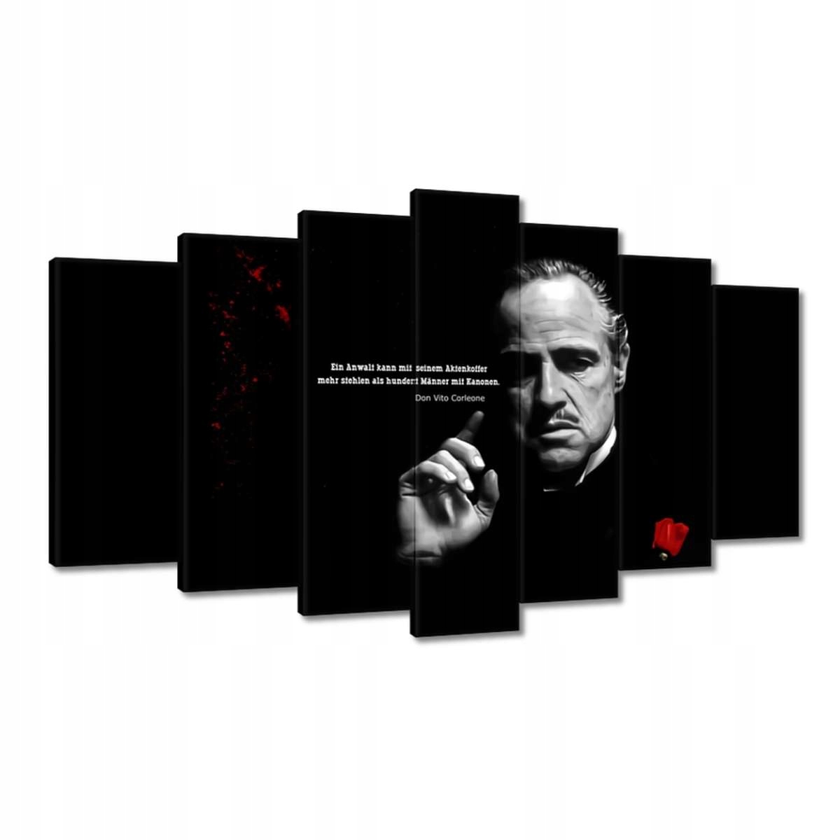 Obrazy 140x80 Citáty z kmotra