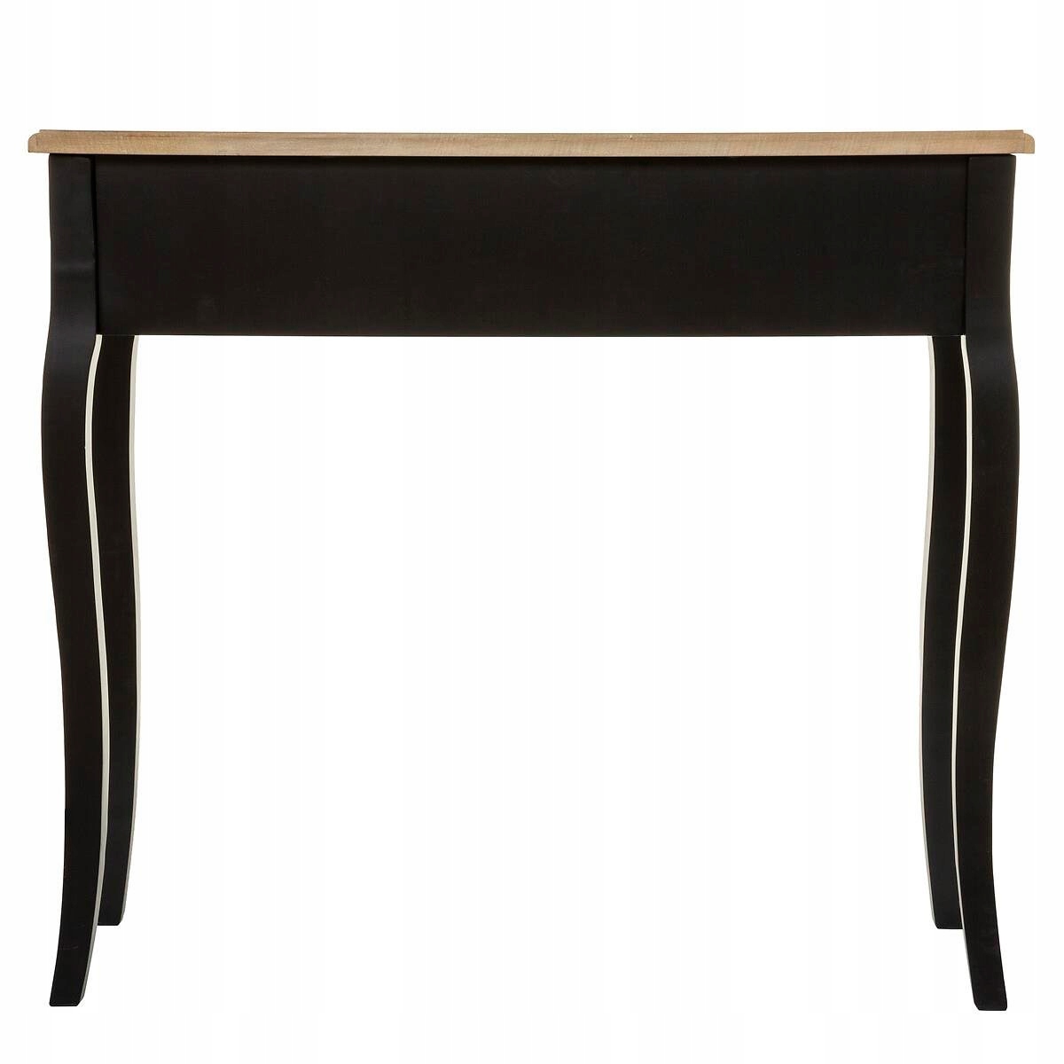 Konsola Chrysa czarna 2 szuflady Kolor mebla czarny