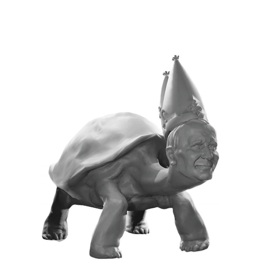 FIGURKA POTWORY BESTIA Z WADOWIC SZARY 50X100 MM