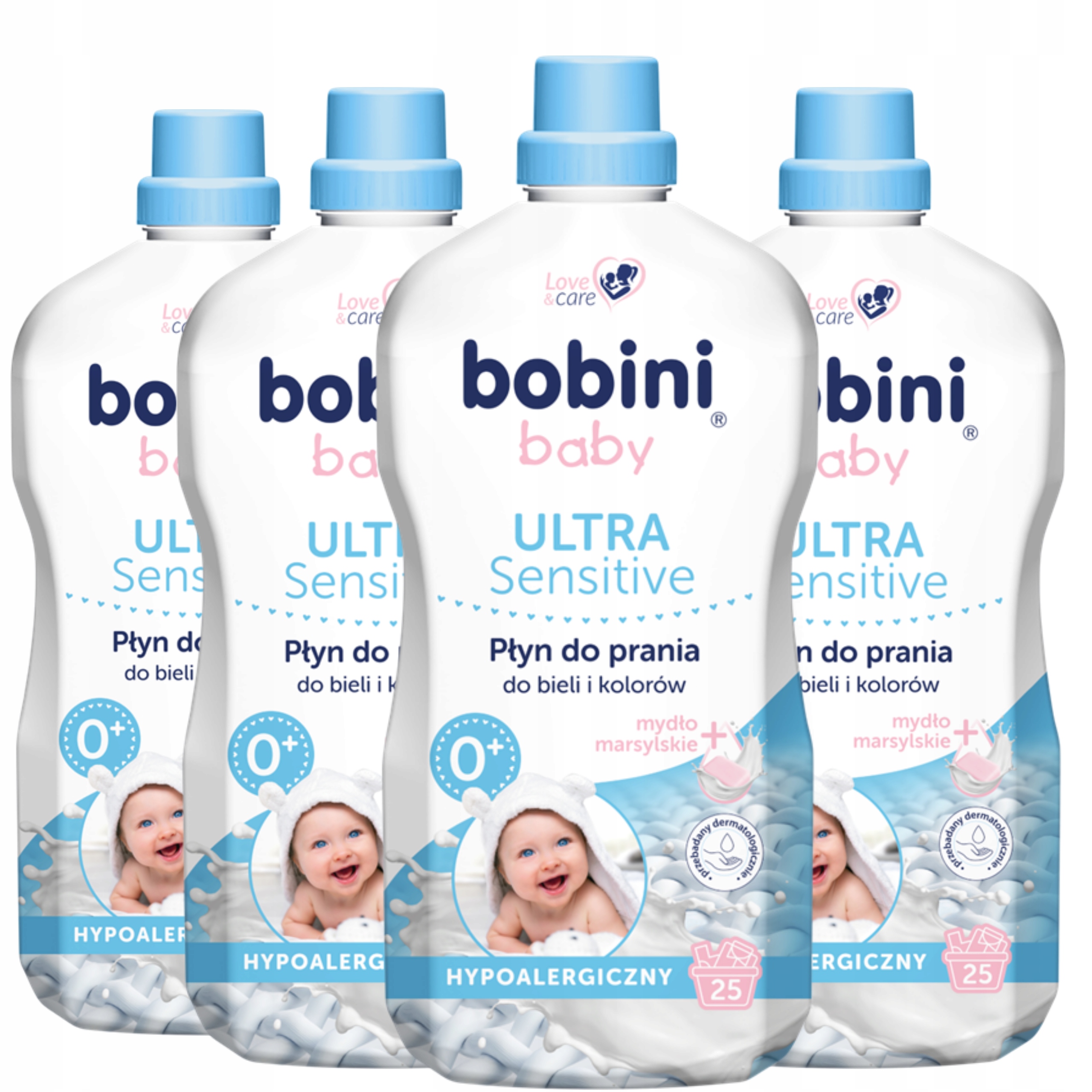Bobini Tekutý prací prostředek na oblečení pro děti 100 praní