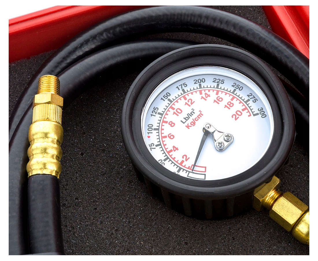 ZESTAW MIERNIK TESTER CISNIENIA OLEJU BOXO Weight with packaging 0 93 kg