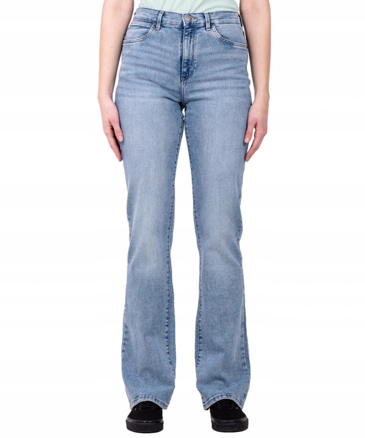 Dámské kalhoty Wrangler Bootcut 112351019 Southeast W29 L30 rozšířené
