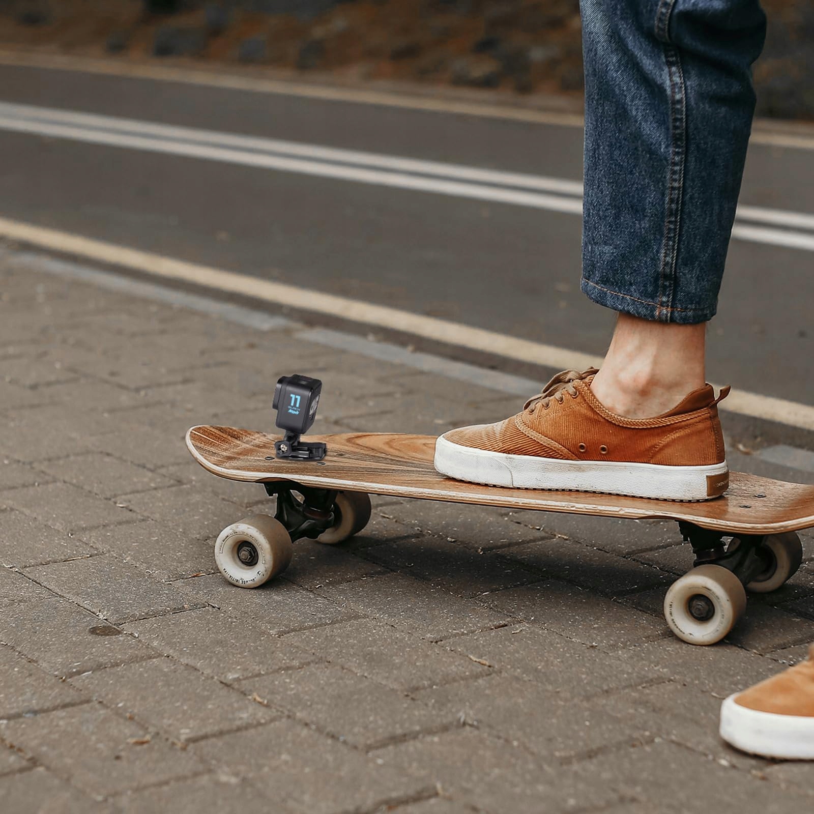 Zestaw Mocowań Kaskowych Do GoPro Klej 3M Śruby 12w1 Insta360 Osmo HSU — miniatura 7
