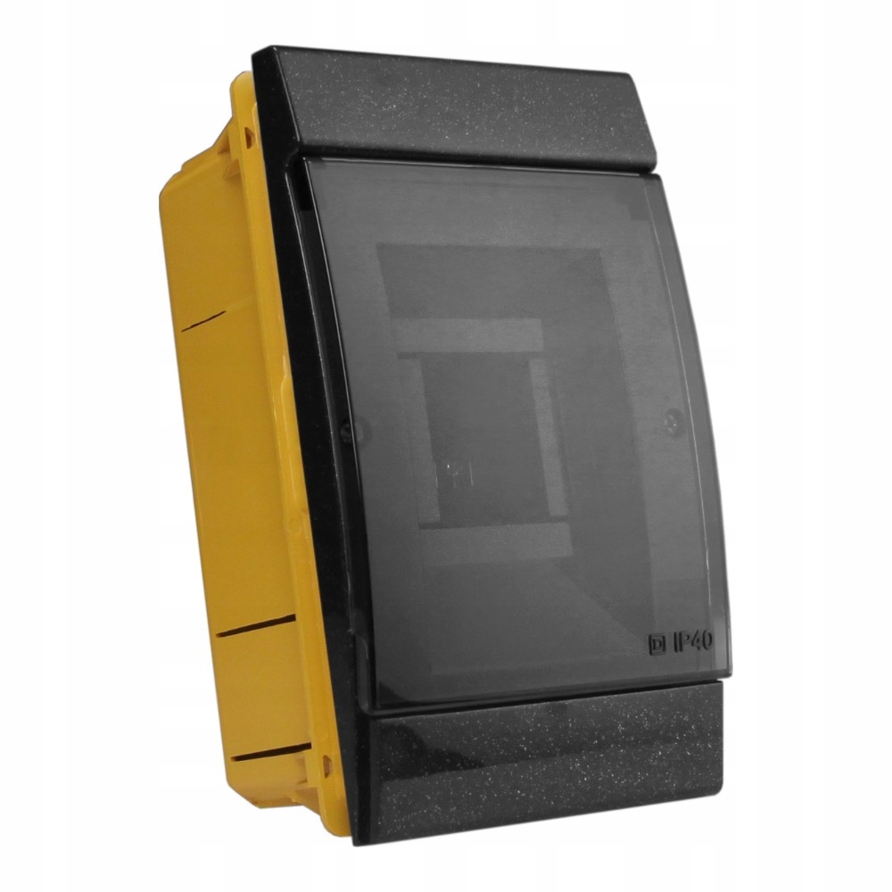 

Rozdzielnica podtynkowa 4 Moduły IP40 Czarna 0841