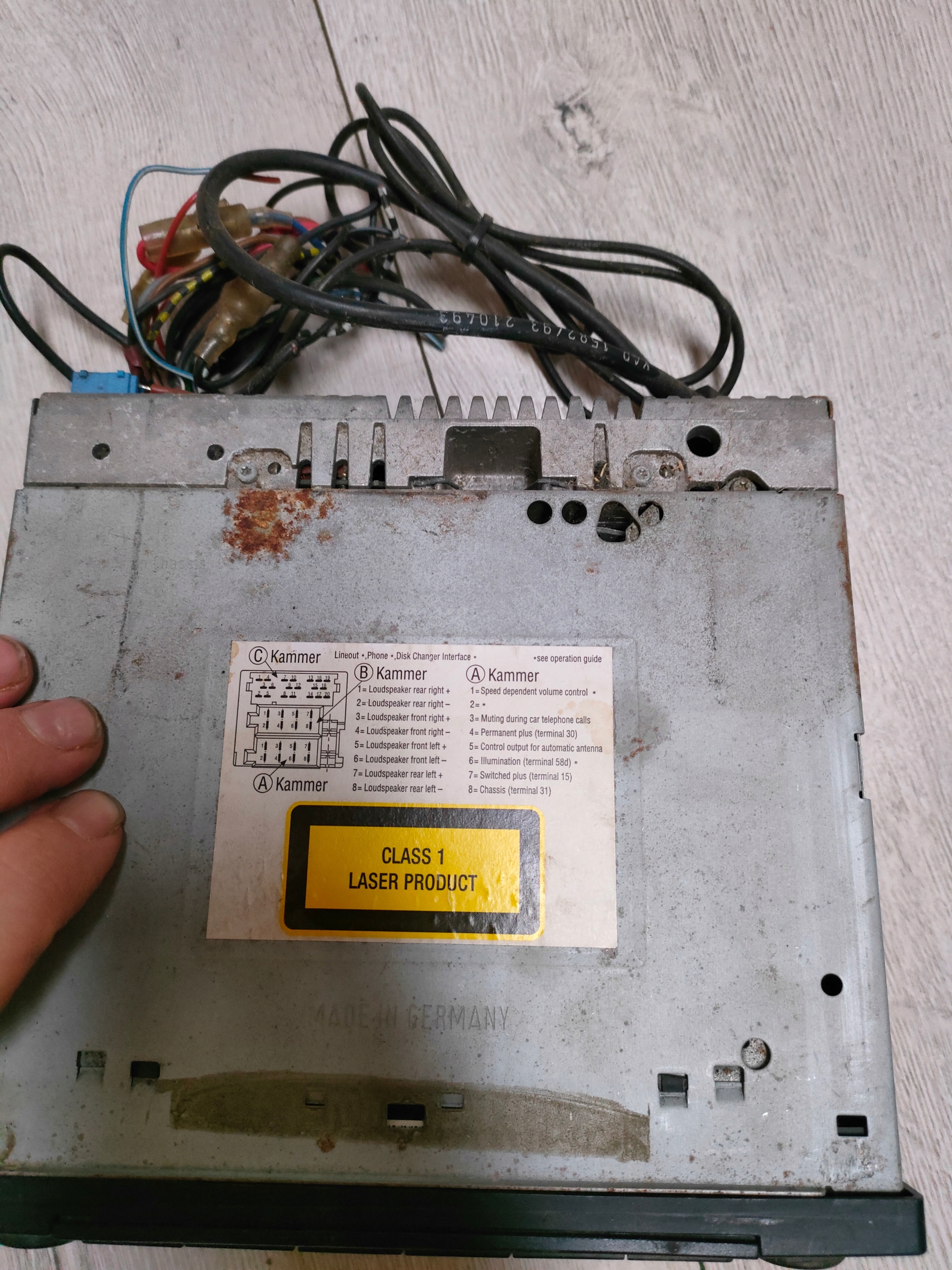 RADIO BE7925 Citroen C3 e (2002-2009)